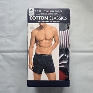 Tommy Hilfiger 4pk Men's Cotton Classics Boxers - Mens XL